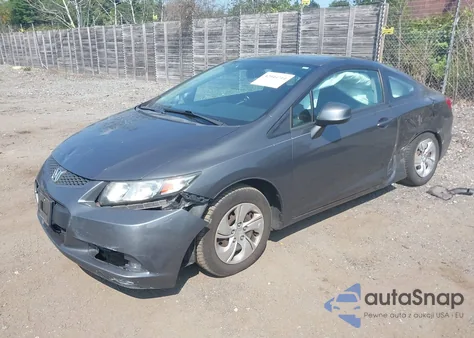 2013 Honda Civic Lx from USA, damaged, VIN 2HGFG3B55DH525624